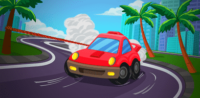 Übertriebene Schaukel